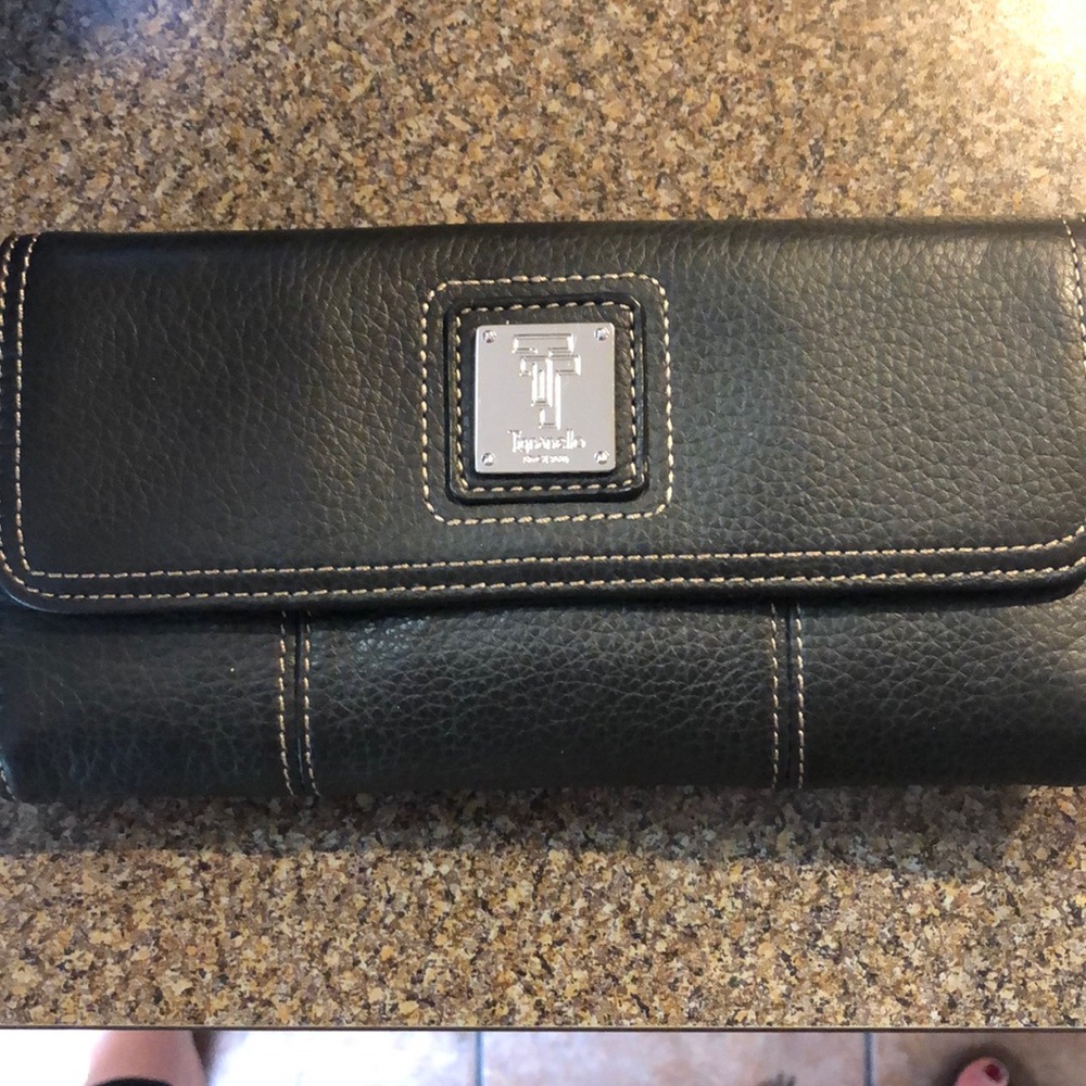 Tignanello Black Genuine leather wallet